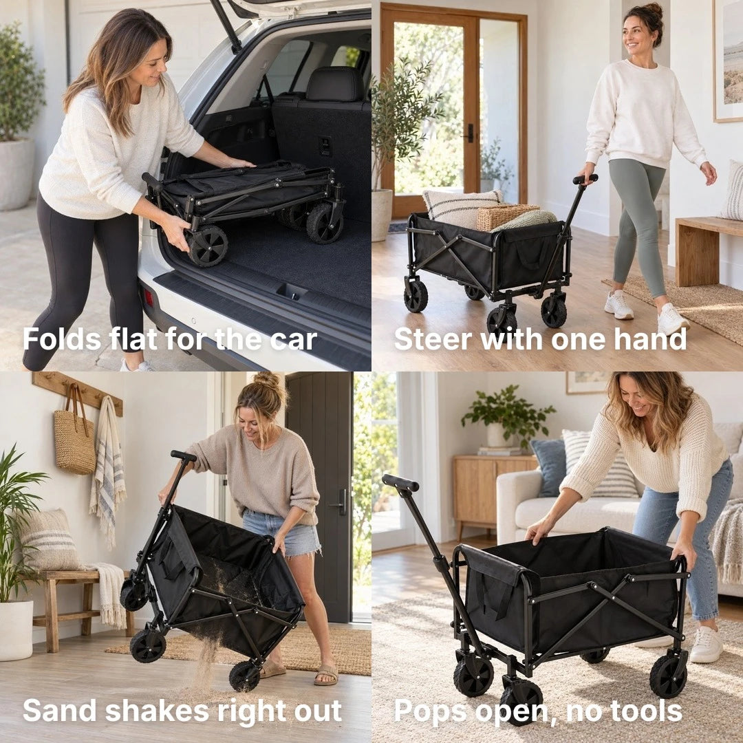 HaulEasy™ Beach Hauler Wagon - view 25